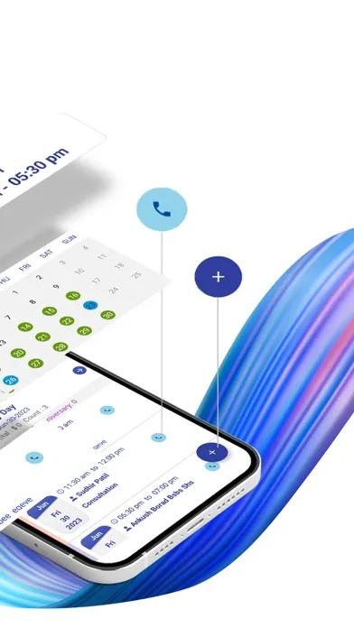 Capturas de tela do BookTime Appointment Manager
