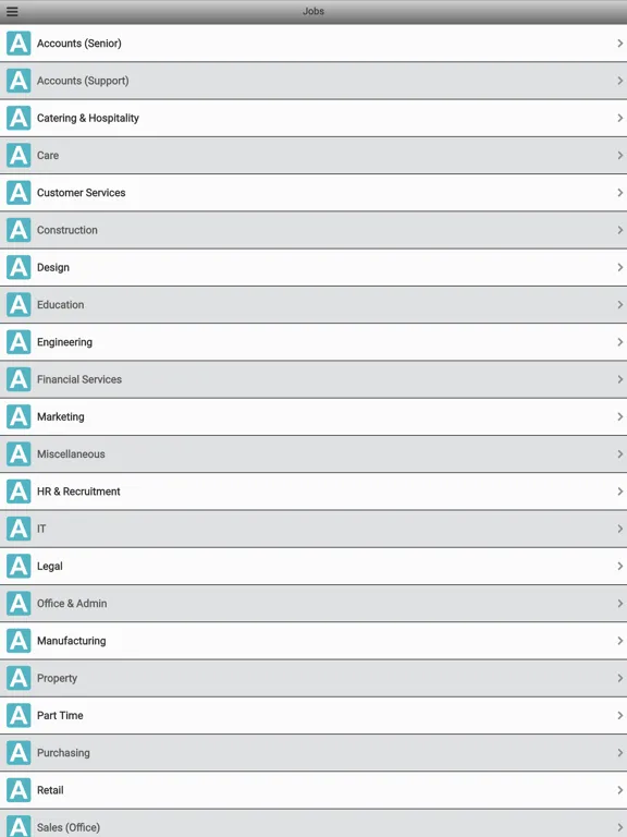Anderson Recruitment Ltd iPad  سکرین شاٹس