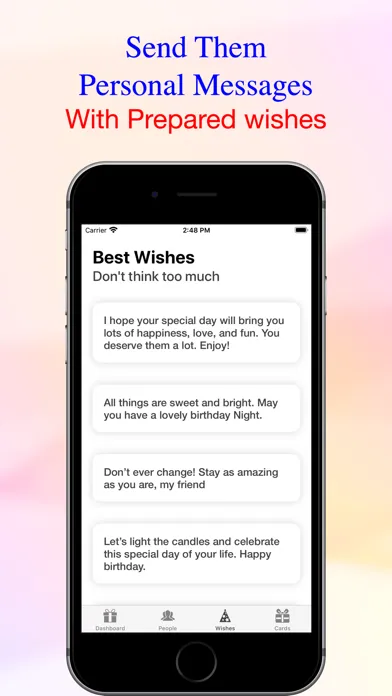 Happy Birthday! Wishes & Cards Screenshots