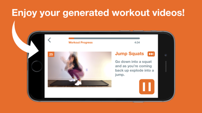 Captures d'écran de Touch Me - Custom Workouts