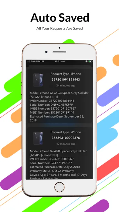 IMEI Checker - PhoneFax應用截圖