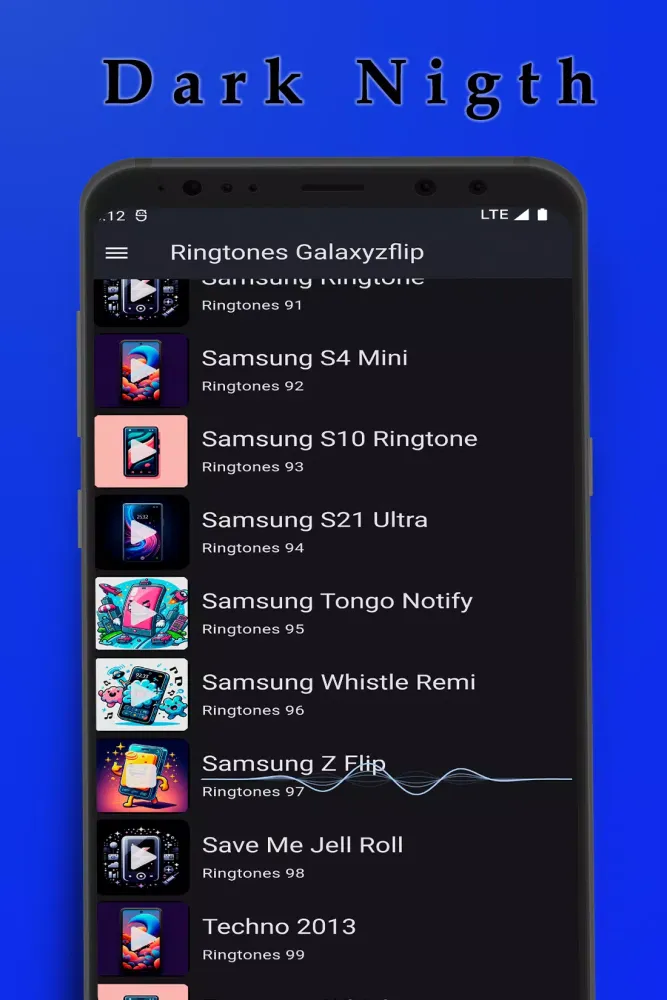 Ringtones Galaxy Z Flip 3 Screenshots