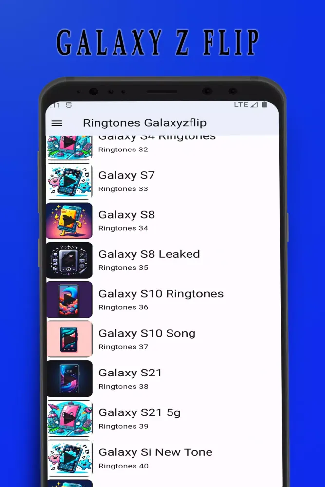 Ringtones Galaxy Z Flip 3 Screenshots