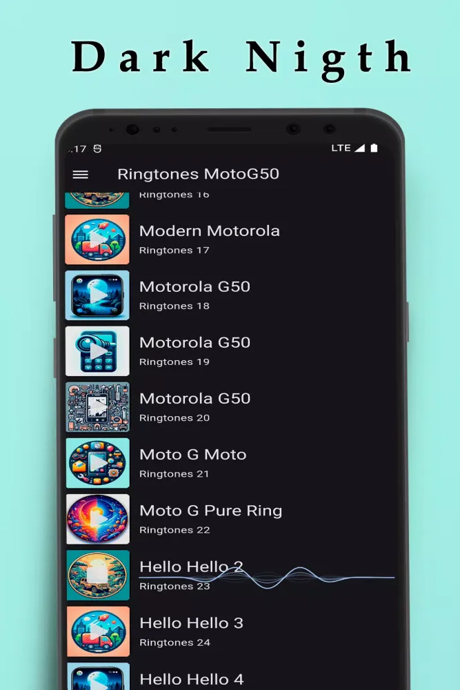 تصاویر Ringtones Moto G50