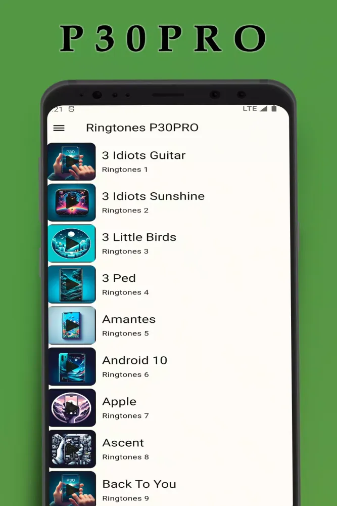 Ringtones P30 Pro Screenshots