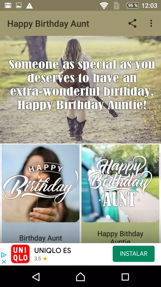 BIRTHDAY AUNTIE Screenshots