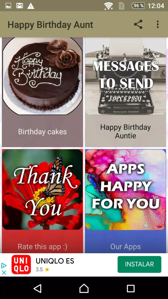 BIRTHDAY AUNTIE Screenshots