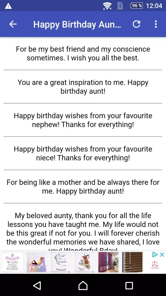 BIRTHDAY AUNTIE Screenshots