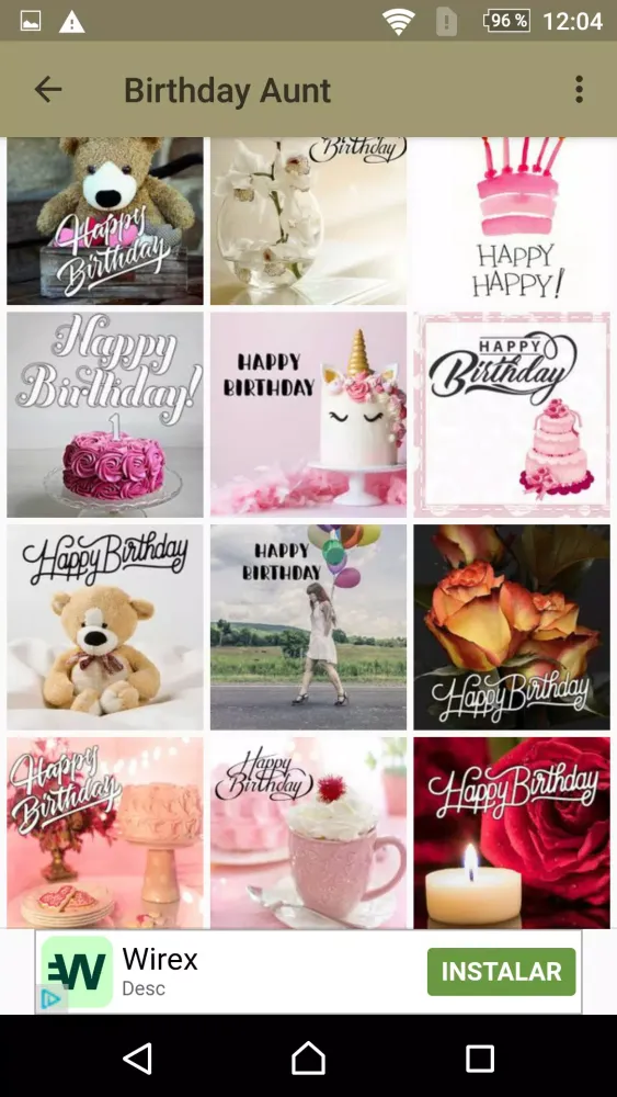 BIRTHDAY AUNTIE Screenshots