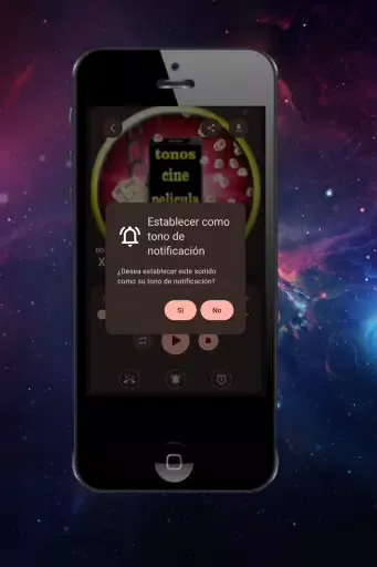 Movie sounds for customization Screenshots