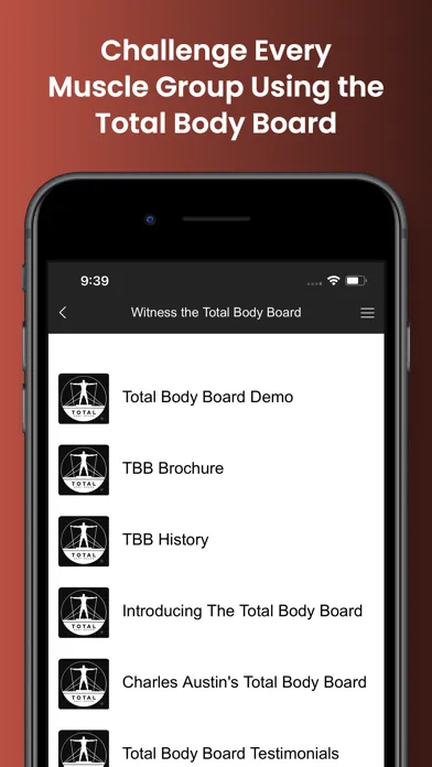 Total Body Board Screenshots