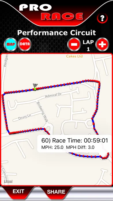 Captures d'écran de Pro Race