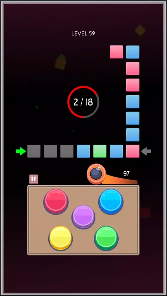 Ảnh chụp màn hình của Color Squares