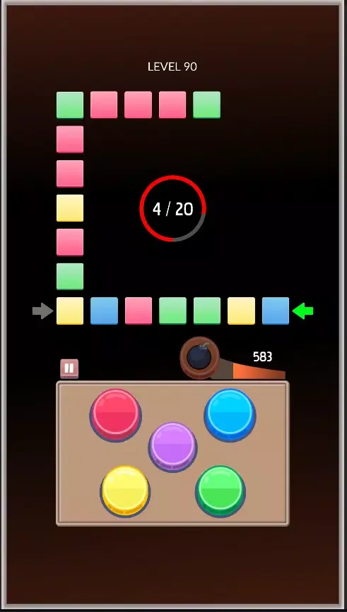 Ảnh chụp màn hình của Color Squares