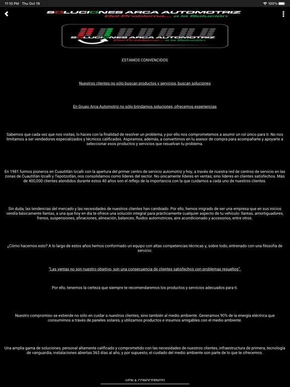Скриншоты Arca Automotriz iPad 