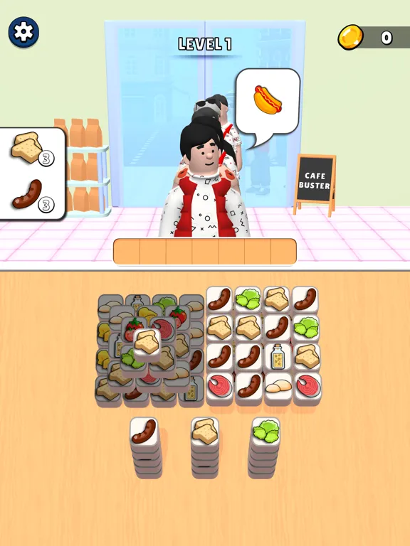 Cafe Busters iPad  スクリーンショット