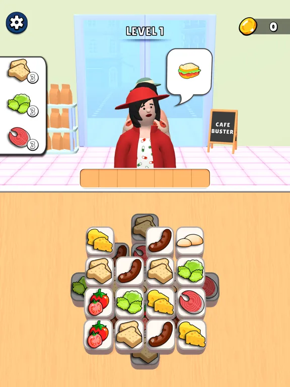Cafe Busters iPad  スクリーンショット