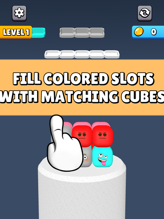 Cubes Jam iPad  Screenshots