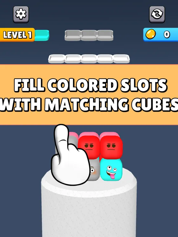 Cubes Jam iPad  Screenshots