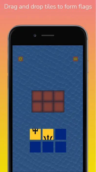 Tangkapan layar Country Flags: Tiling Puzzles