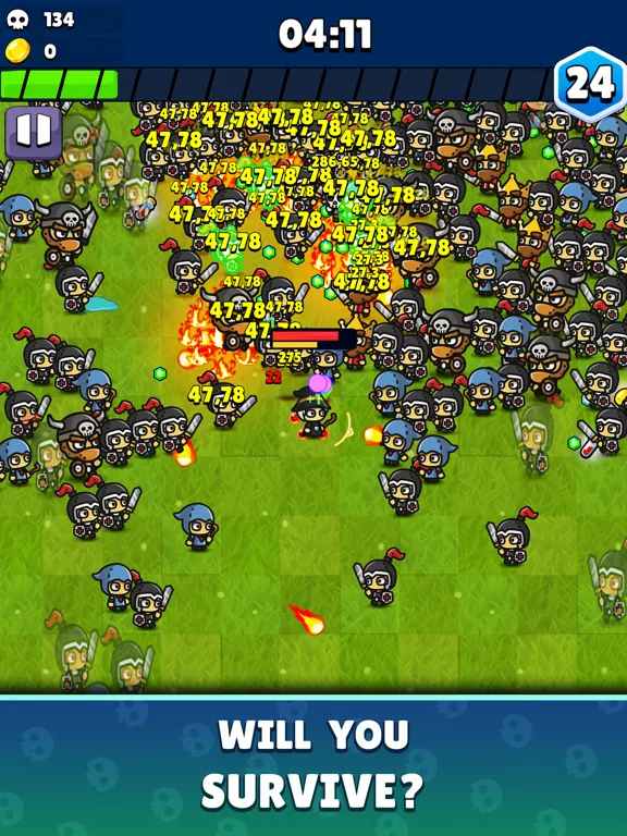 Tangkapan skrin Rise of Necromancer iPad 