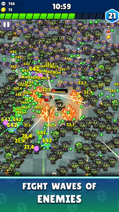 Tangkapan skrin Rise of Necromancer