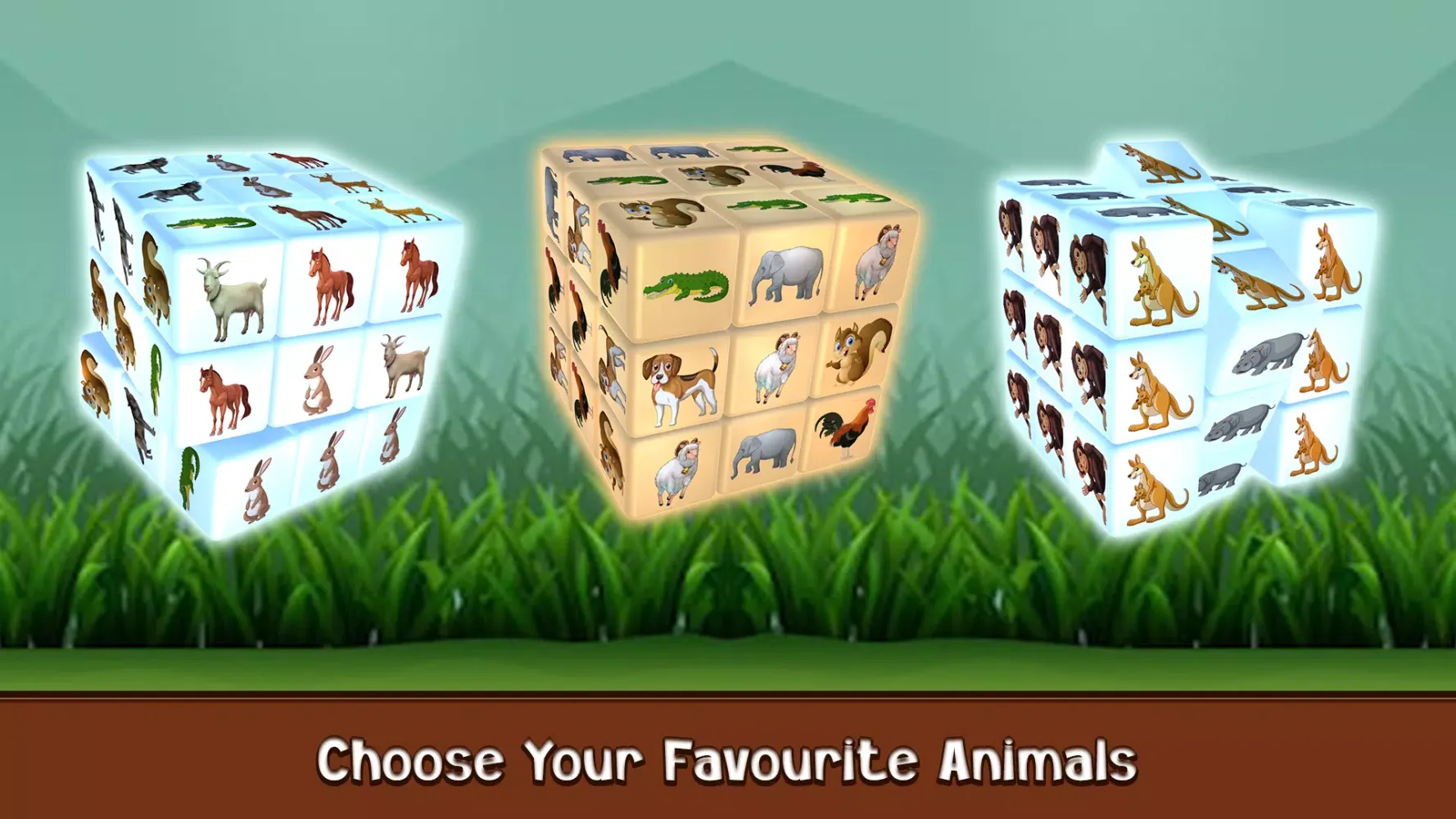 Animal Rubiks Cube Solver Puzz Screenshots