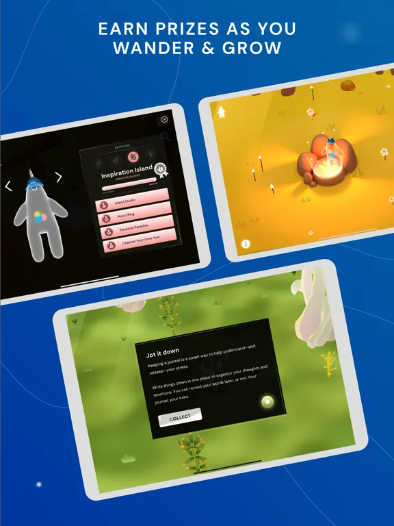 Wander: Unwind Your Mind iPad 應用截圖