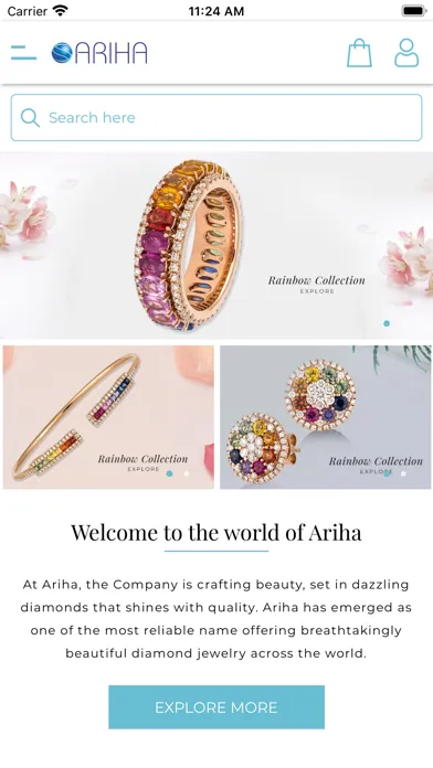 Zrzuty ekranu Ariha Diamond Jewellery