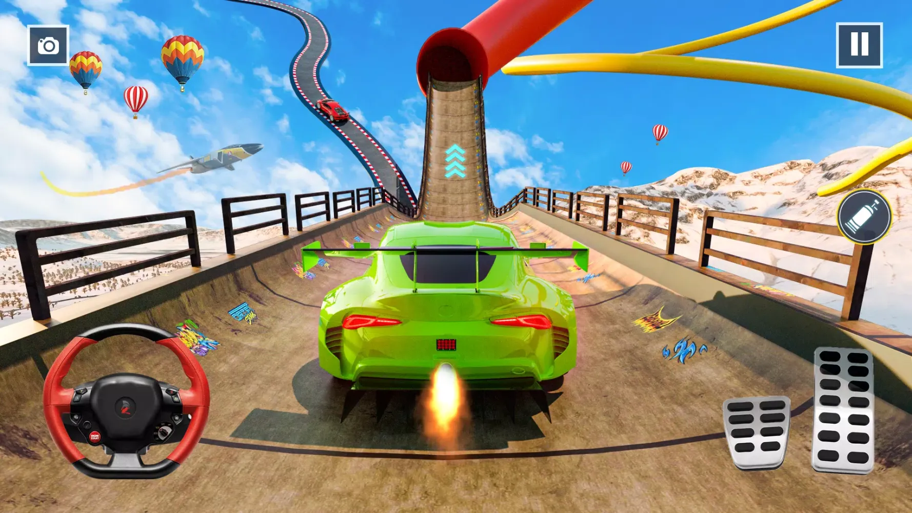 Capturas de pantalla de Mega Ramp Car Stunt Games 3D
