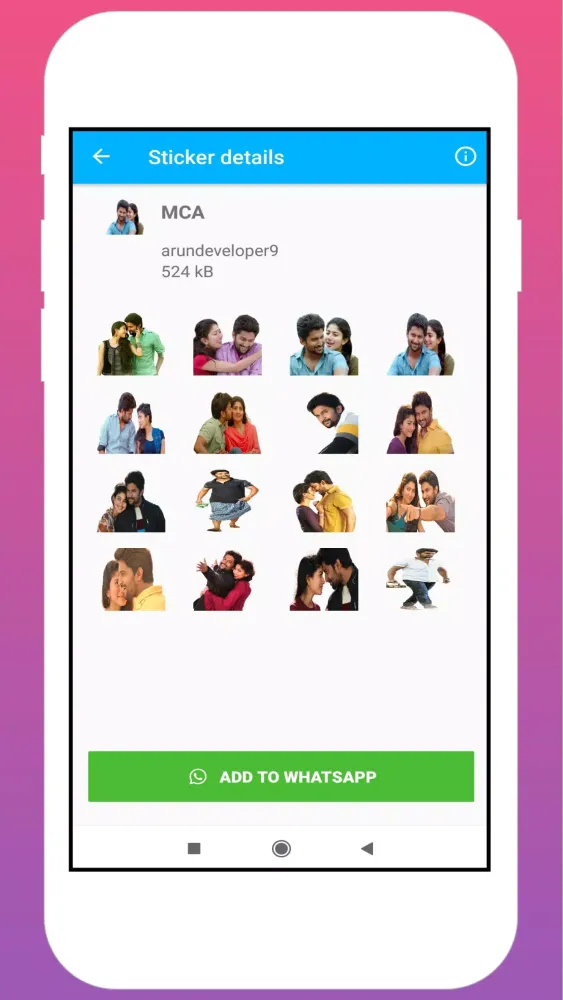 Nani Stickers Screenshots