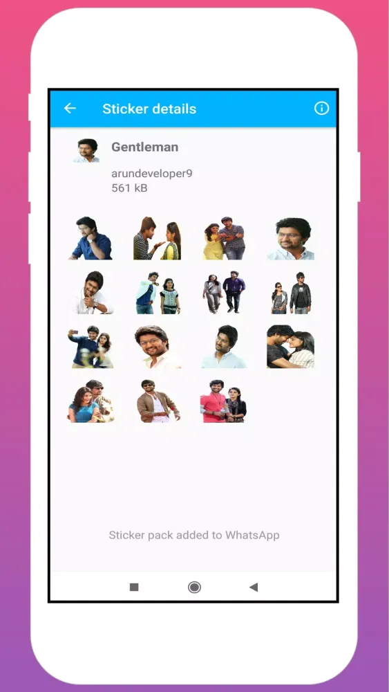 Nani Stickers Screenshots