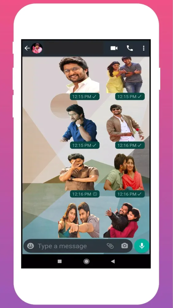Nani Stickers Screenshots