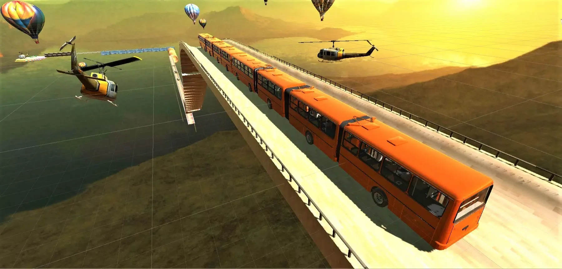 Capturas de tela do Bus Simulator : Mega Ramp 2021