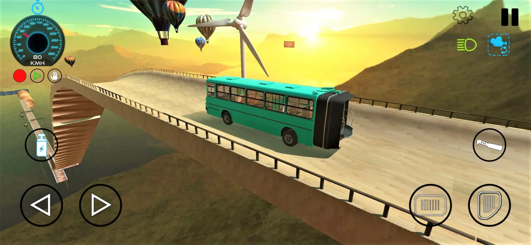 Capturas de tela do Bus Simulator : Mega Ramp 2021