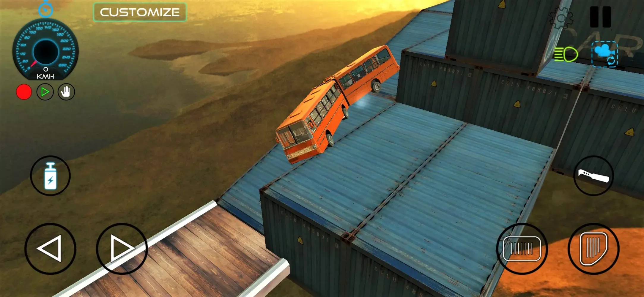 Capturas de tela do Bus Simulator : Mega Ramp 2021