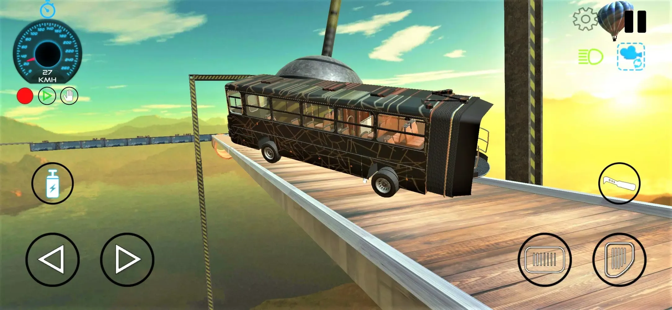Capturas de tela do Bus Simulator : Mega Ramp 2021