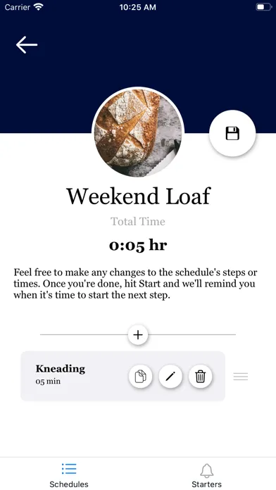 Bread Planner स्क्रीनशॉट