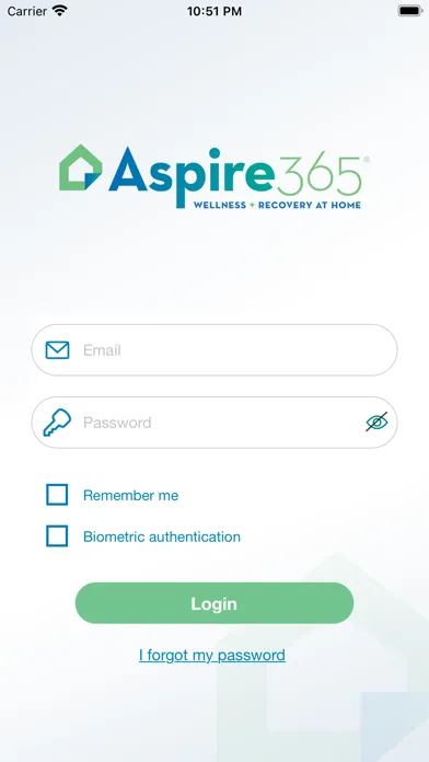 Capturas de pantalla de Aspire-365 Patient Connect