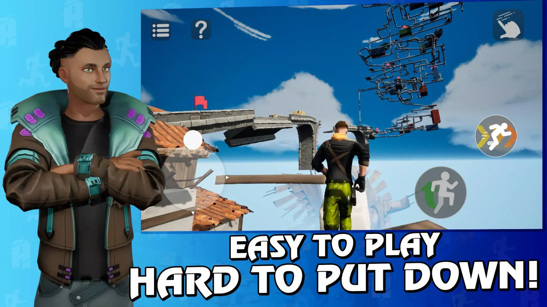 Skybound Only Up Parkour スクリーンショット