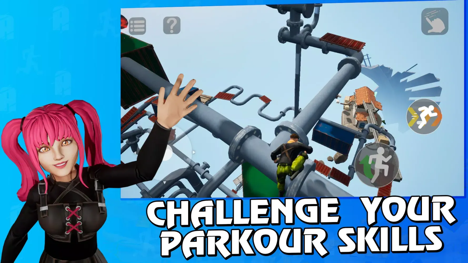 Skybound Only Up Parkour スクリーンショット