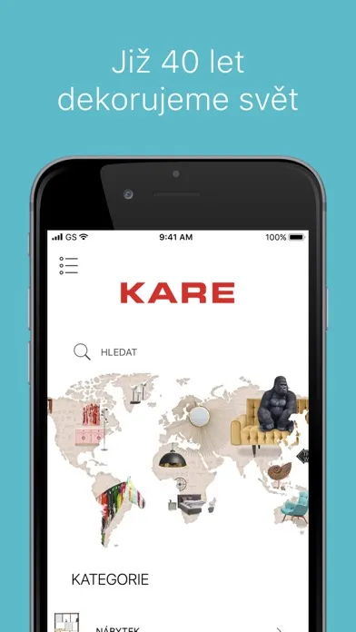 Tangkapan skrin KARE SHOP Czech Republic