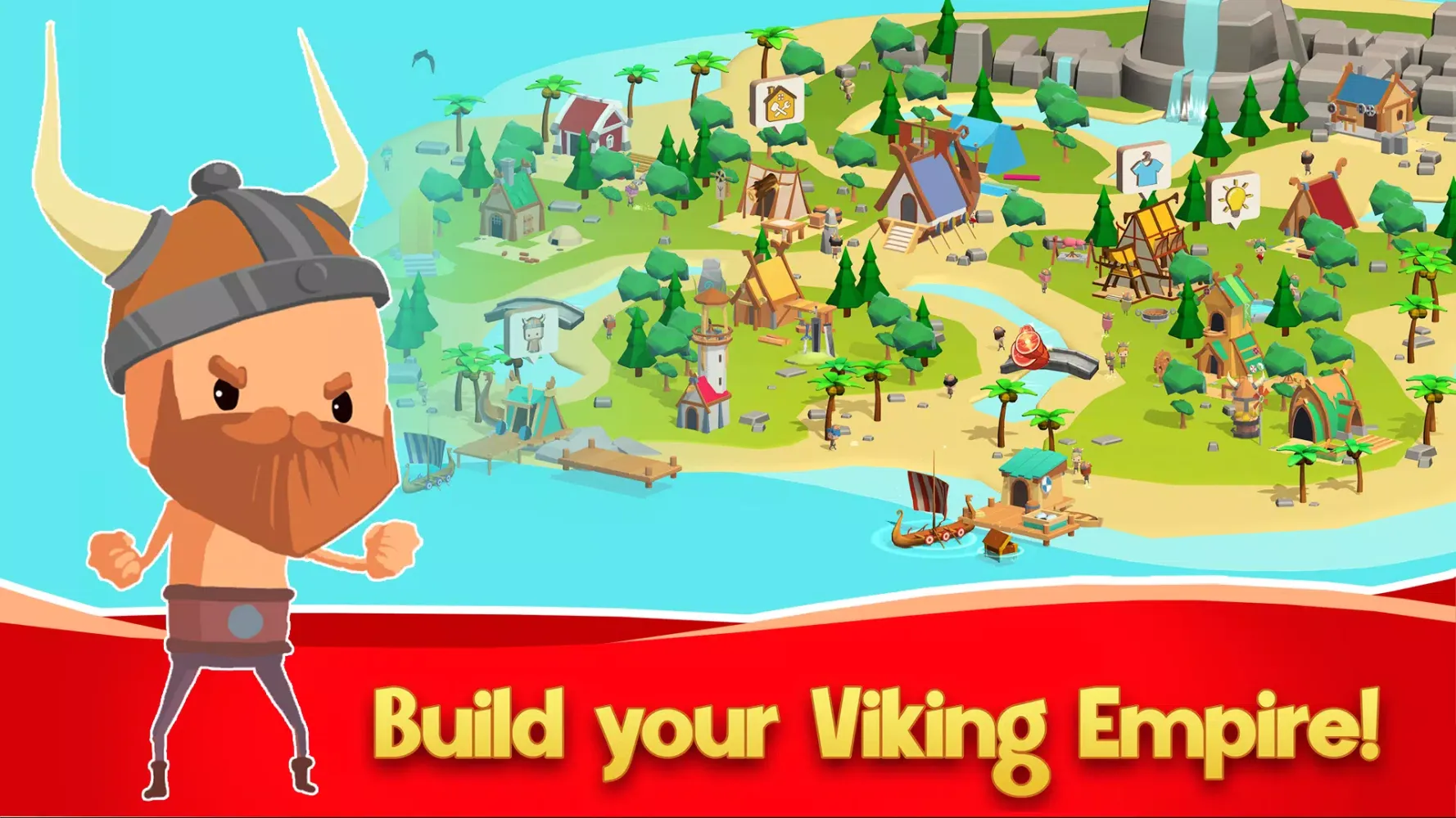 Capturas de pantalla de Idle Vikings Tycoon