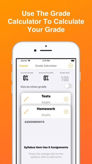 GradePoint-Easy GPA Calculator Ekran Görüntüleri