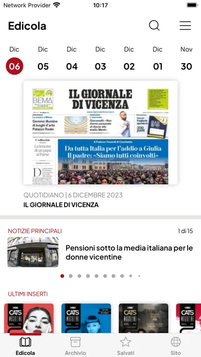 ภาพหน้าจอของ Il Giornale di Vicenza