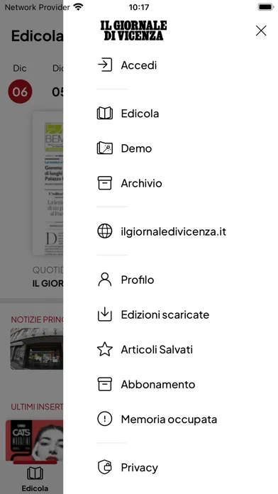 ภาพหน้าจอของ Il Giornale di Vicenza