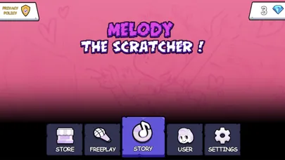 ภาพหน้าจอของ Melody The Scratcher !