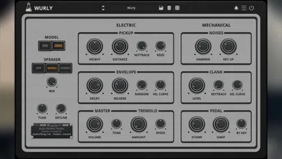 ภาพหน้าจอของ Wurly - Electric Piano