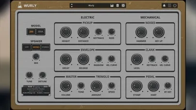 ภาพหน้าจอของ Wurly - Electric Piano