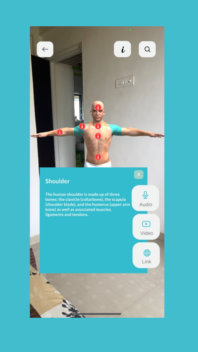 Human Anatomy AR應用截圖